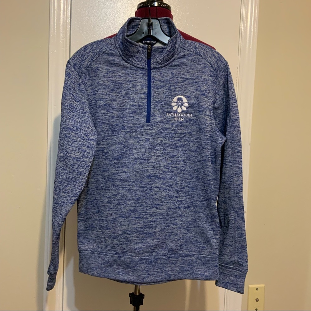Like New Sport-Tek 1/4 Zip Pullover with Embroidered Logo Sweatshirt